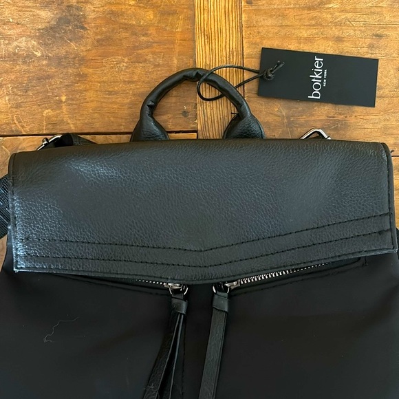 New With Tags Botkier Black Mini Backpack - Picture 3 of 16